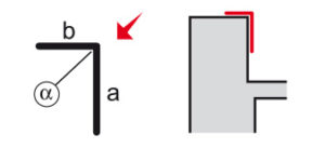 Обробка ламінованого листа зовнішній кут