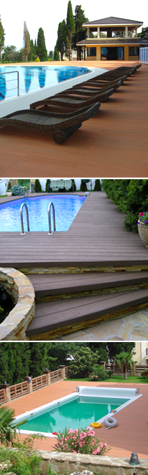 Террасная доска, террасная система Legro