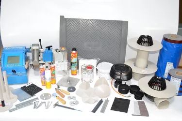 Аксесуари, матеріали, обладнання для покрівзі з ПВХ мембрани