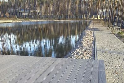 Штучні ставки та водоймища з мембрани ПВХ