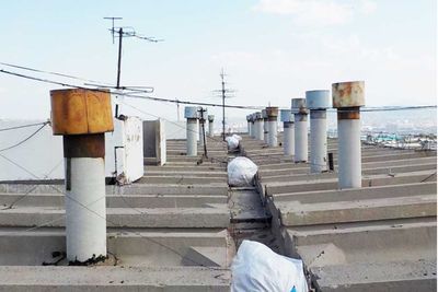 Ремонт лоткового даху мембраною ПВХ до ремонту