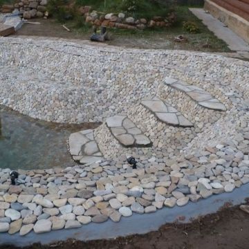 Розміщення Штучні озера, водосховища, пожежні резервуари з мембрани ПВХ