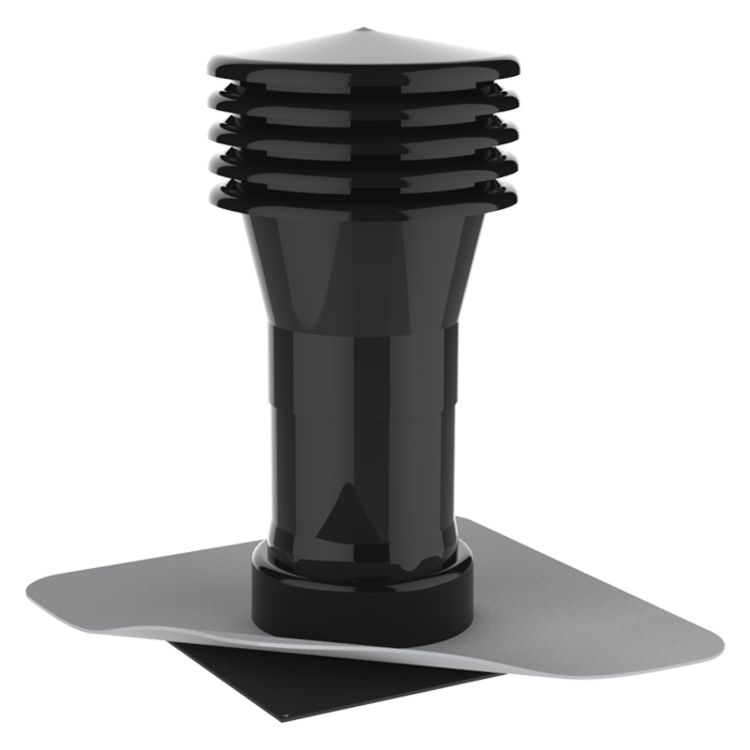 Вентиляційні виходи та проходки для плоских покрівель з мембрани ПВХ