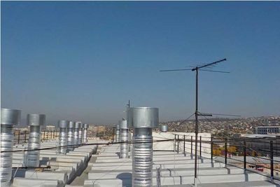 Ремонт лоткового даху мембраною ПВХ після ремонту