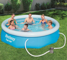 Басейн надувний наземний ПВХ