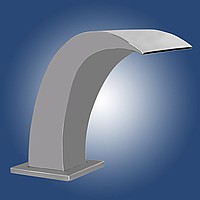 Водопад Лотос для бассейна