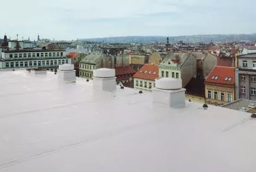 Відкриті дахи мембрана ПВХ плоска покрівля 