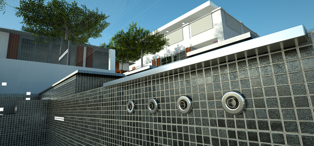 Закладные элементы для бассейна