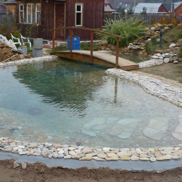 Запуск Штучні озера, водосховища, пожежні резервуари з мембрани ПВХ